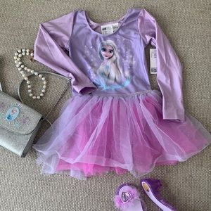 NWT HM Elsa Leotard with TuTu